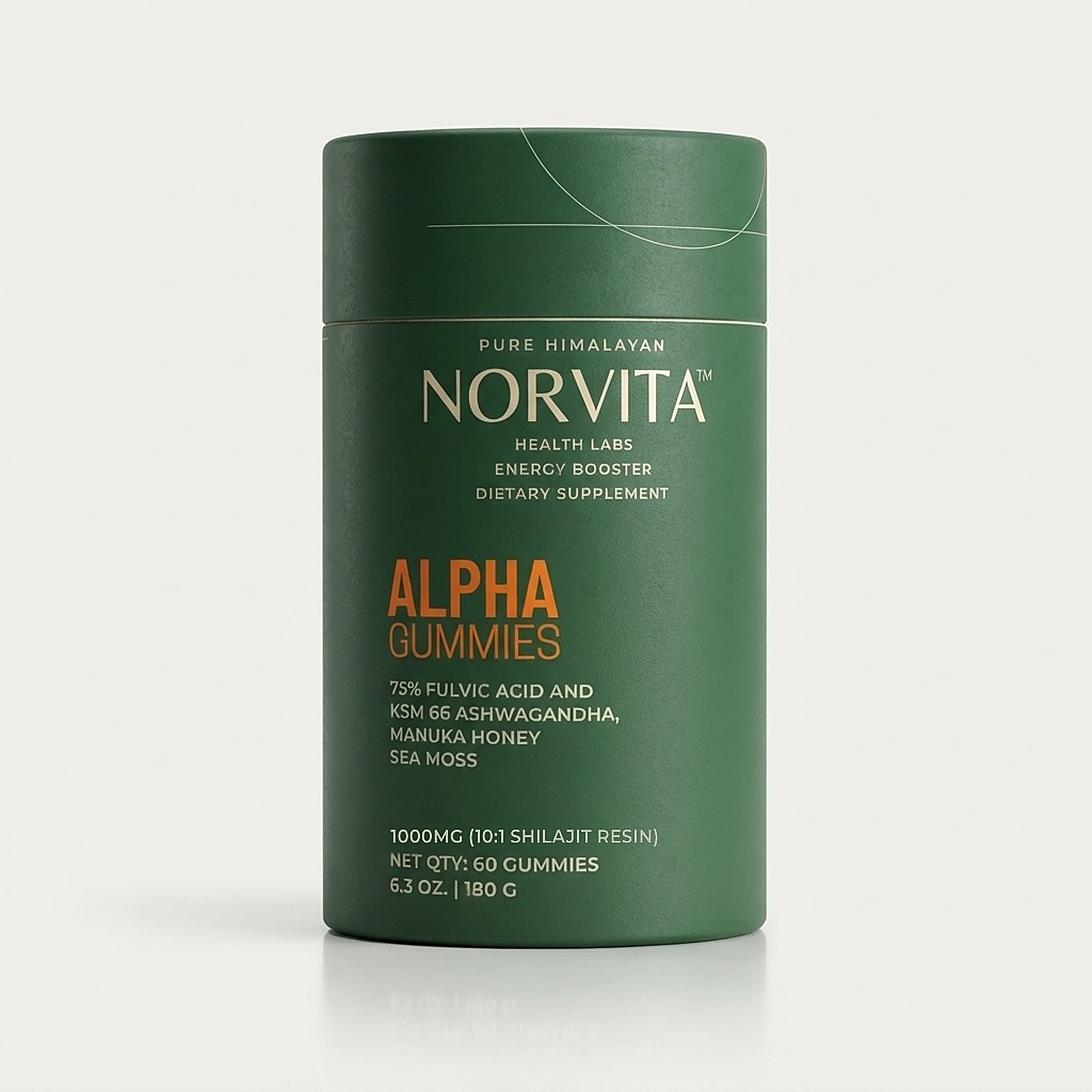 Norvita Alpha Gummies front of pack